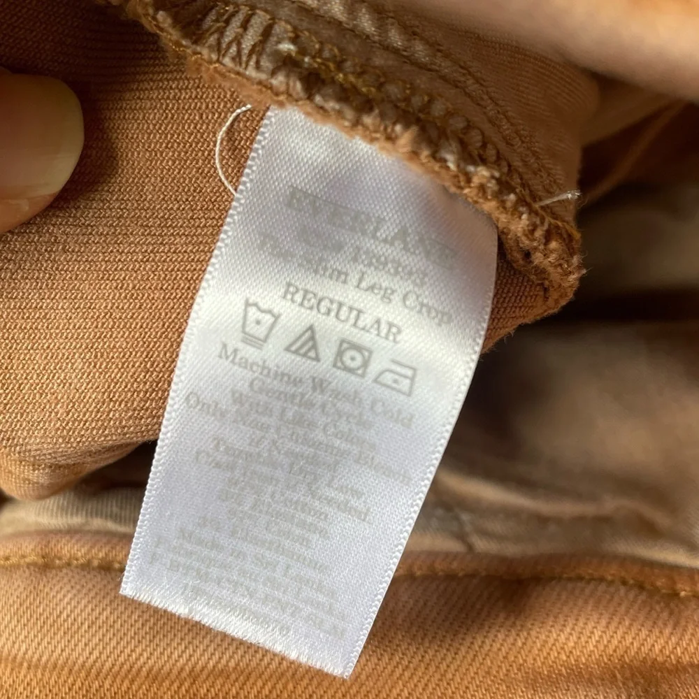 Everlane the slim leg crop pants